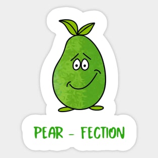 FUNNY Food Cute Pear Pun Sticker
